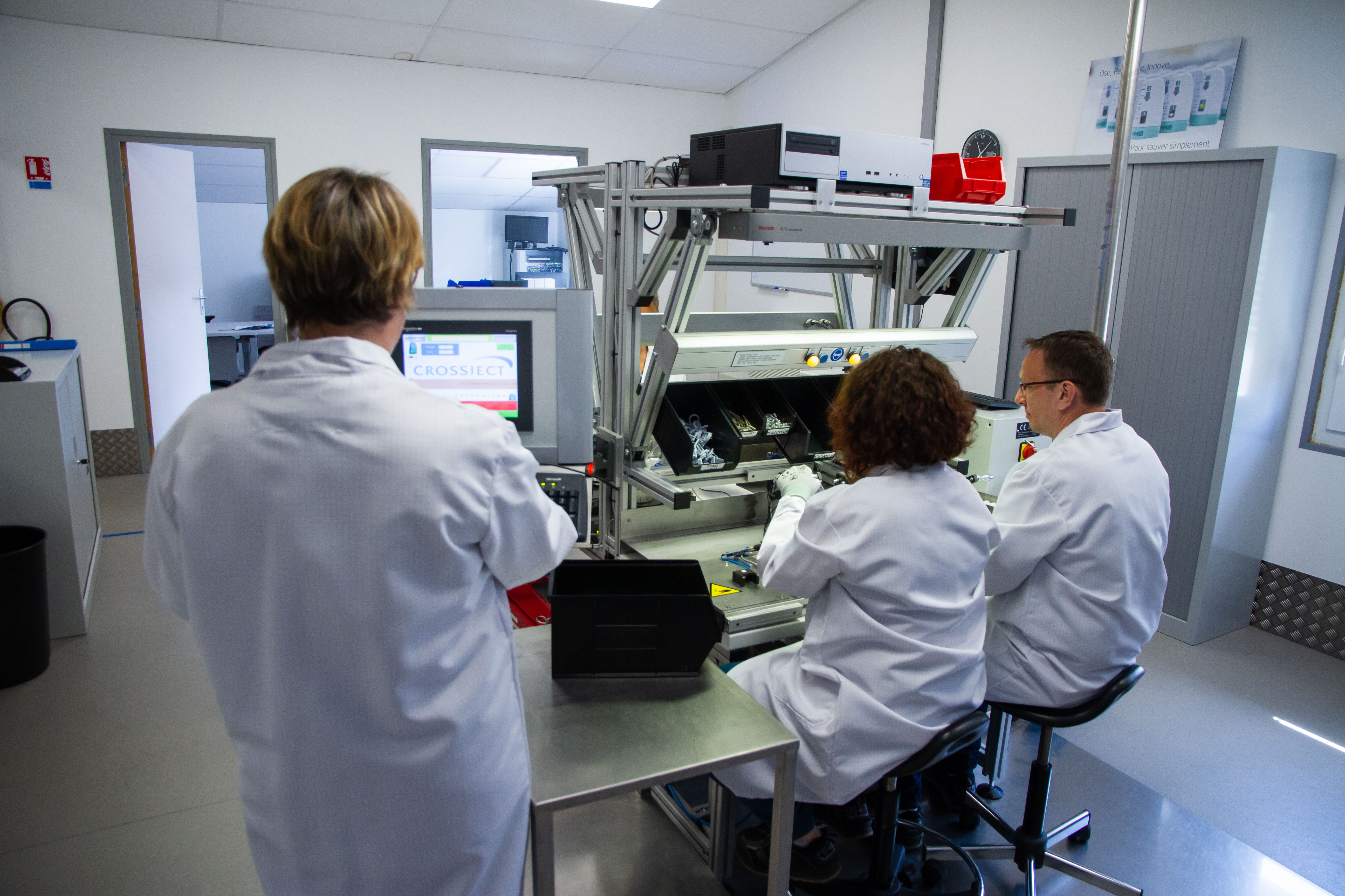 carte de voeux laboratoire Crossject