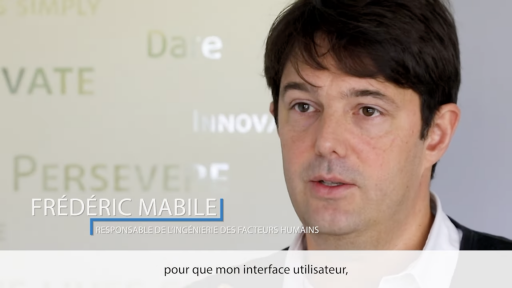 Frédéric Mabile, Responsable ingénierie Facteurs Humains